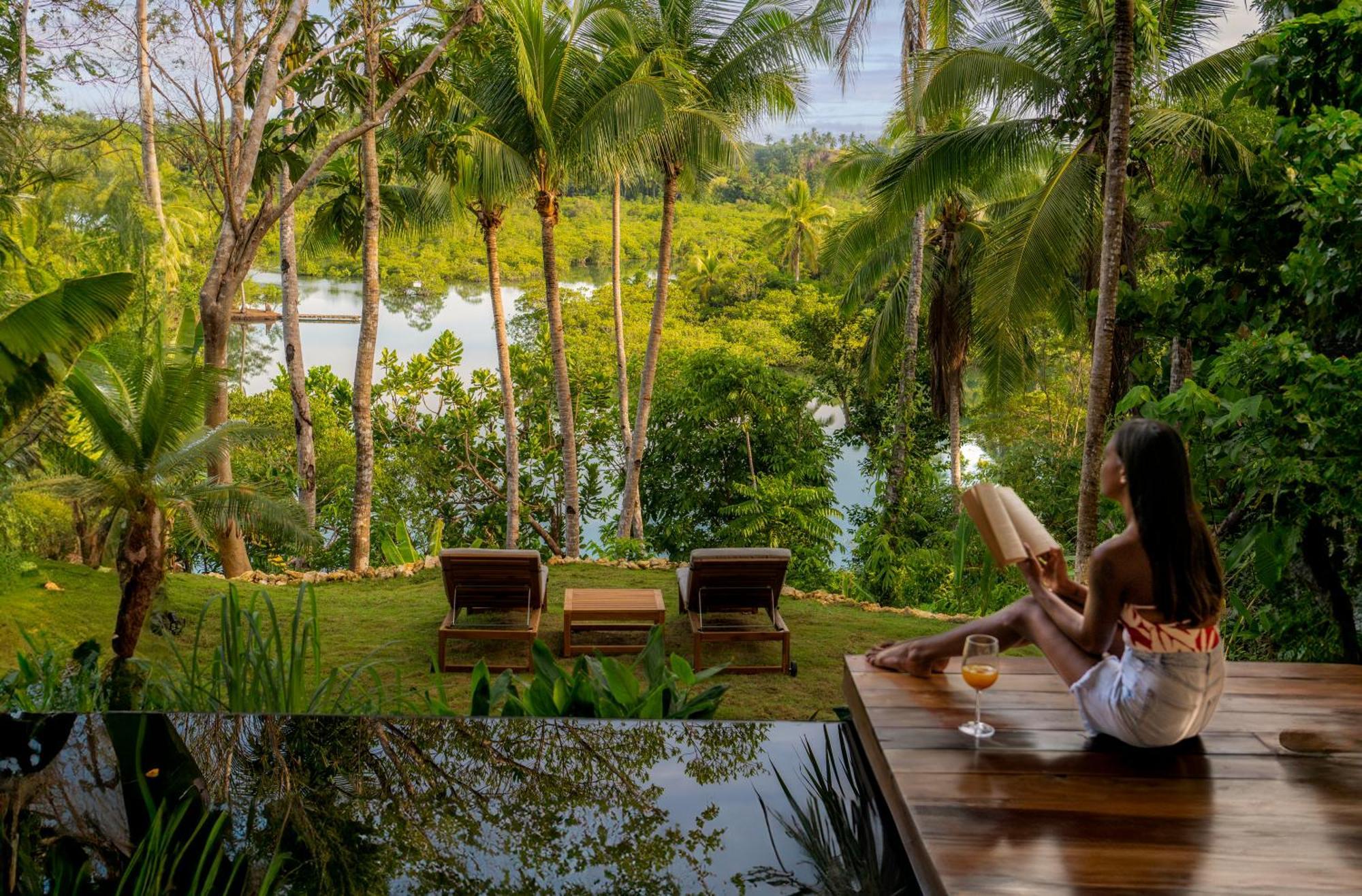 Private Villa With Pool - Kalani River Villas 제너럴 루나 외부 사진